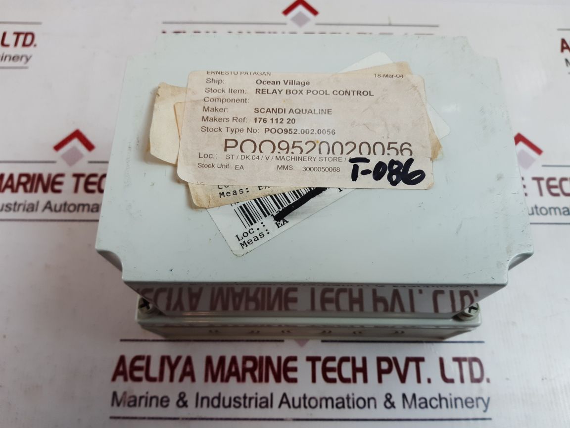 Scandi Aqualine Poo952.002.0056 Relay Box Pool Control