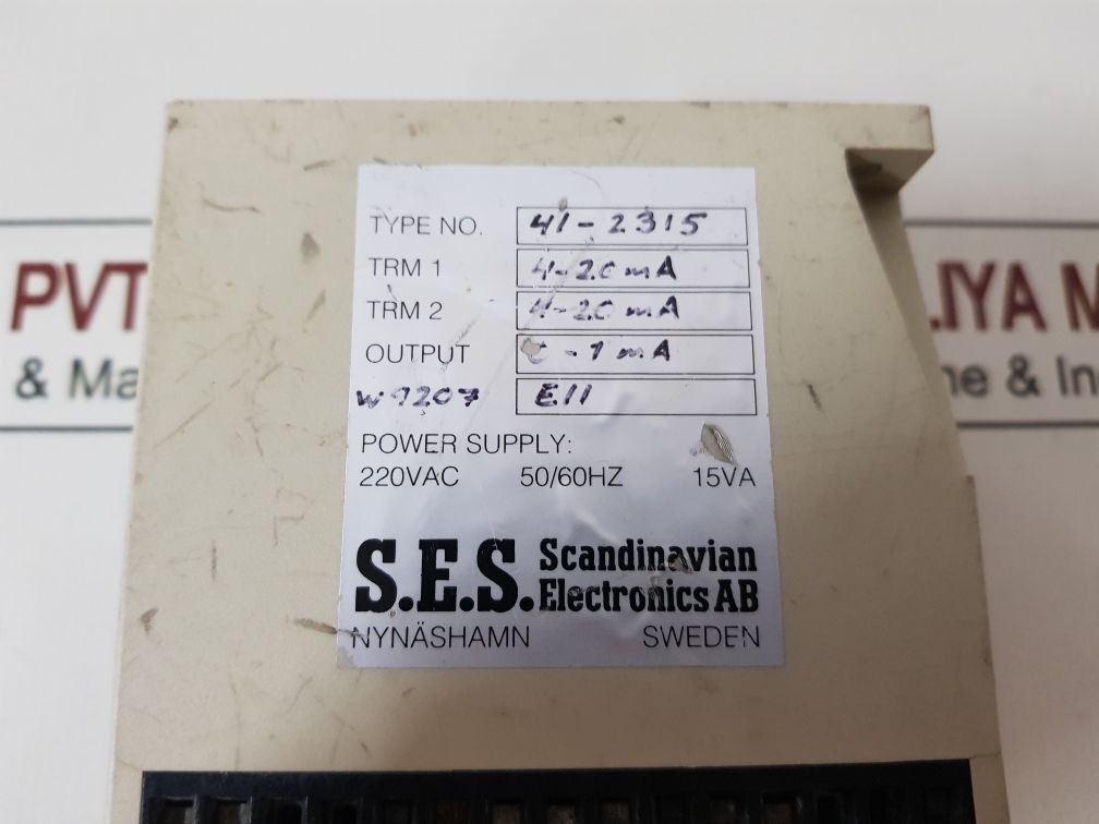 S.E.S Scandinavian Electronics Ab 41-2315