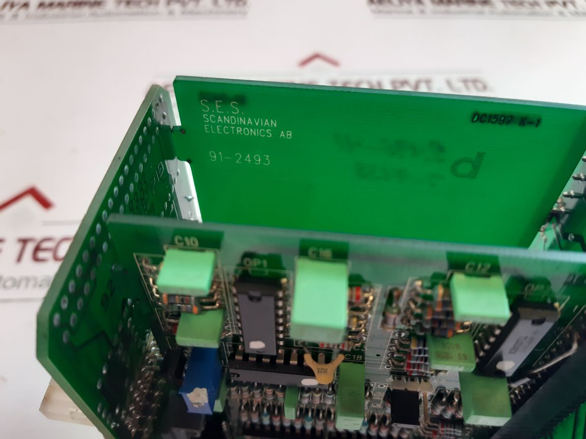 Scandinavian Electronics 92-2489 Pcb Card 91-2493