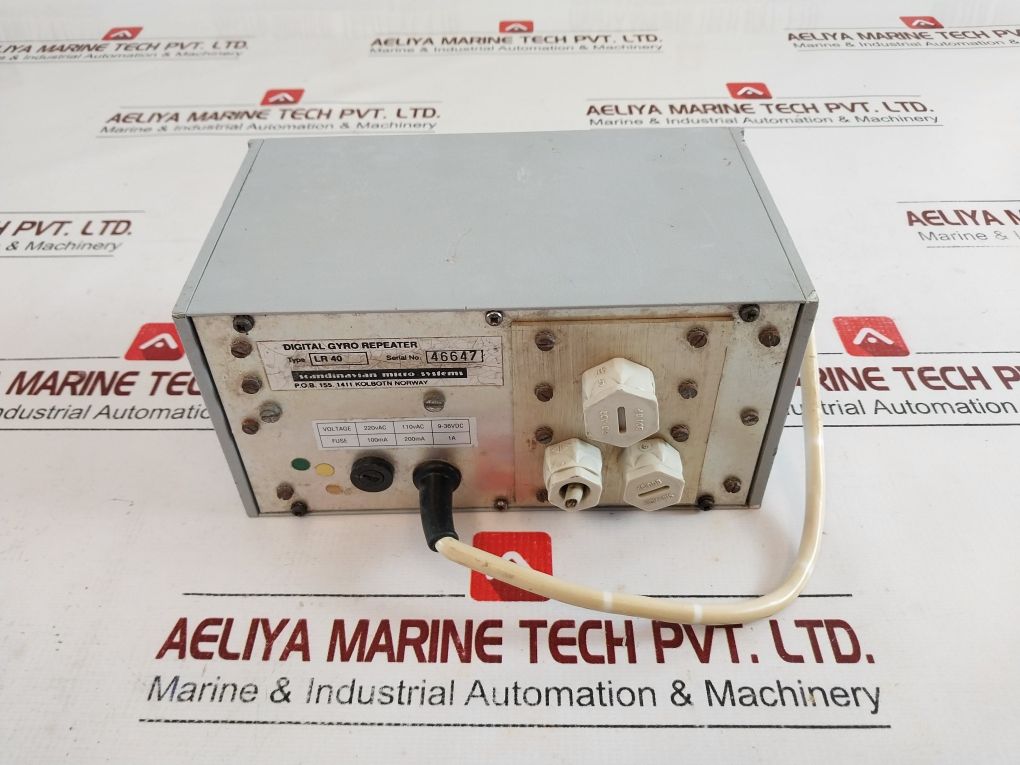 Scandinavian Micro Systems Lr 40 Digital Gyro Repeater 220Vac 110Vac 9-36Vdc