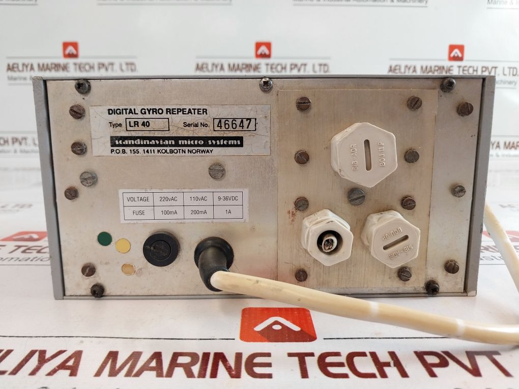 Scandinavian Micro Systems Lr 40 Digital Gyro Repeater 220Vac 110Vac 9-36Vdc