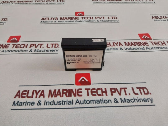 Scanfil Msl115C Motor Thermal Protection Device 110-127Vac 40-60Hz