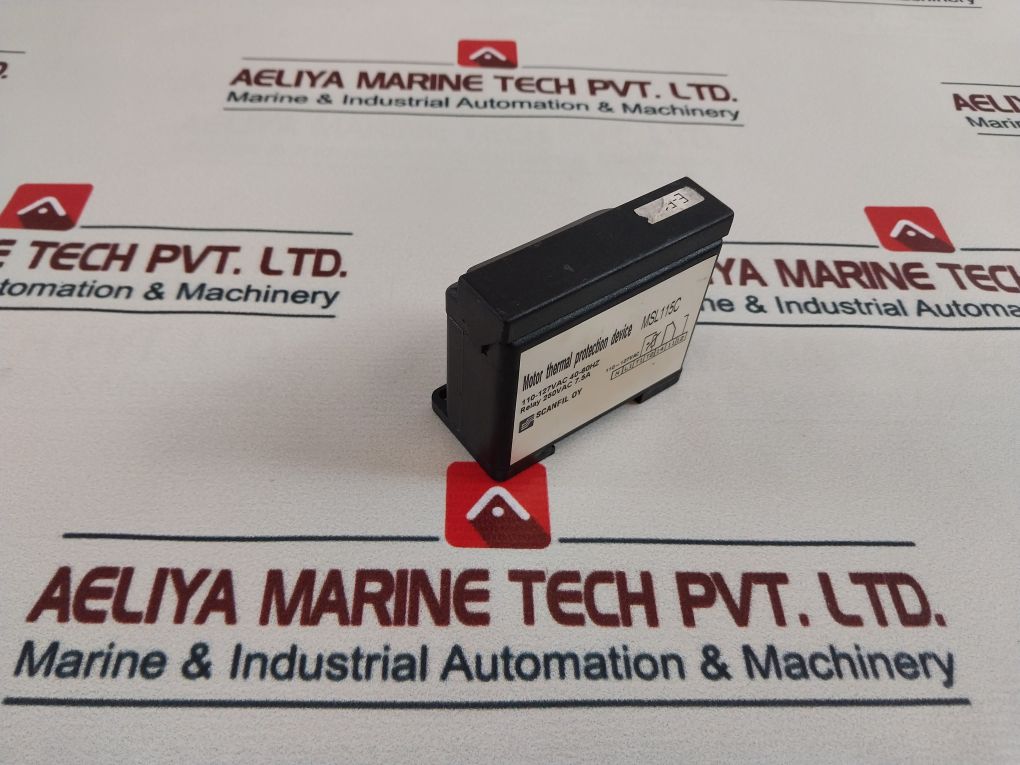 Scanfil Msl115C Motor Thermal Protection Device 110-127Vac 40-60Hz