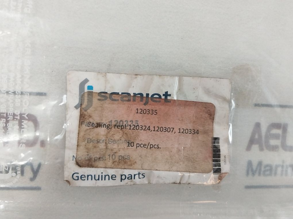 Lot Of 4X Scanjet 120335 Sealing