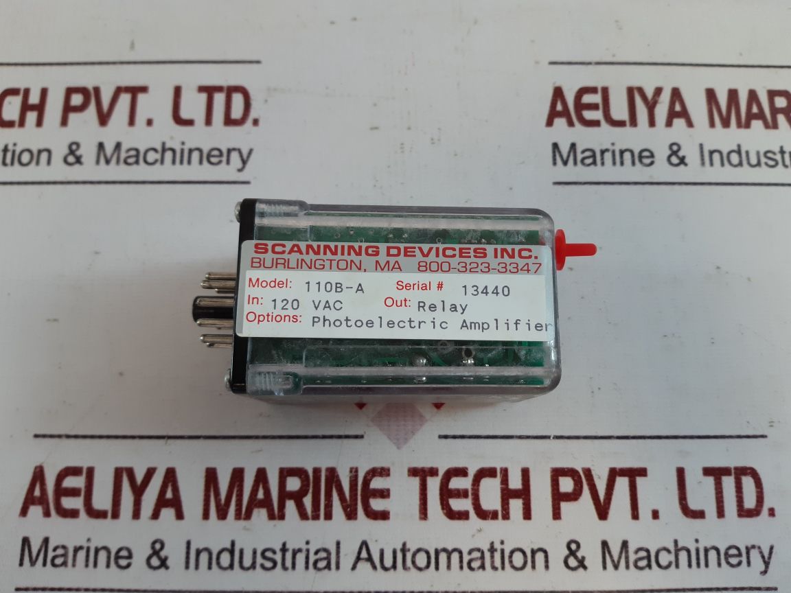 Scanning devices 110b-a photoelectric amplifier