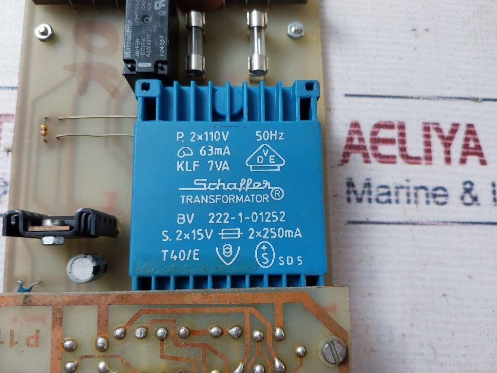 Schaffer Bv 222-1-01252 Plc Module With Transformer