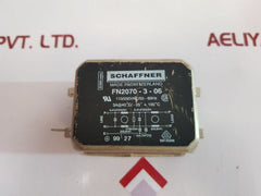 Schaffner Fn2070-3-06 Power Line Filter 110/250Vac/50-60Hz