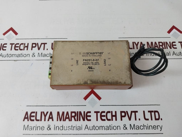 Schaffner Fn251-8-07 Power Line Filter