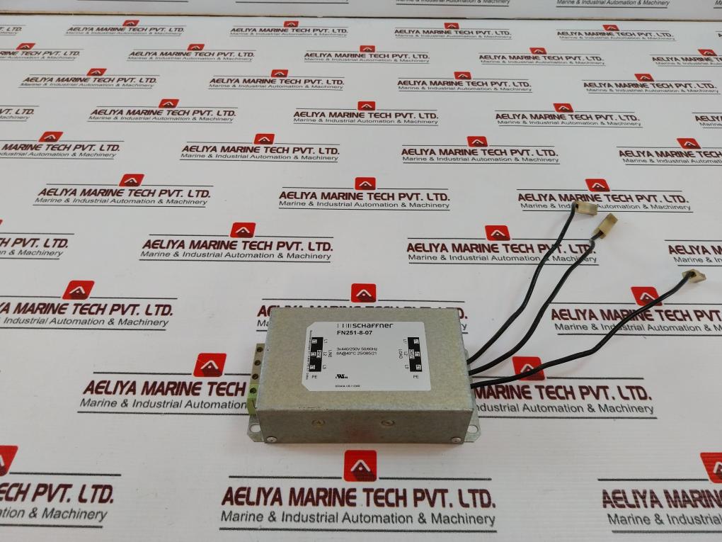 Schaffner Fn251-8-07 Power Line Filter 250V 5060Hz
