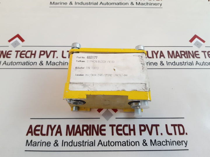 Schaller Automation 10013 Syphone Block For Vn115116
