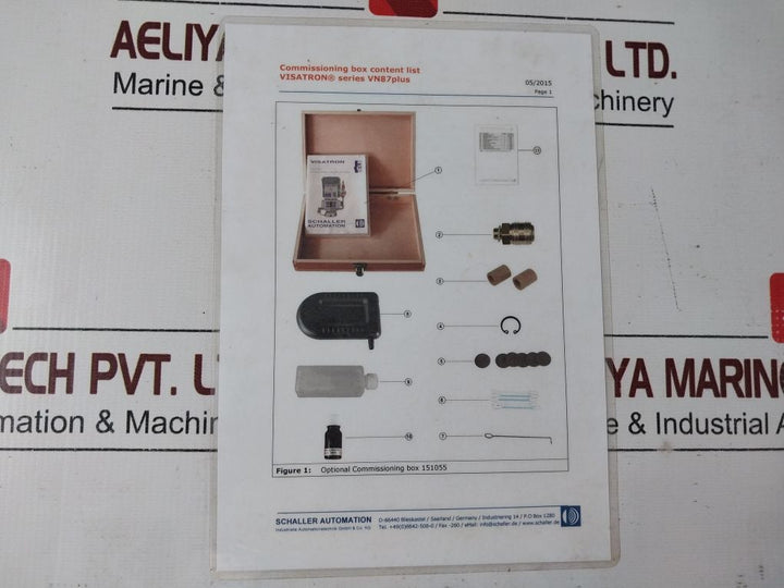 Schaller Vn87Plus Visatron Oil Mist Detectors Commissioning-box Set