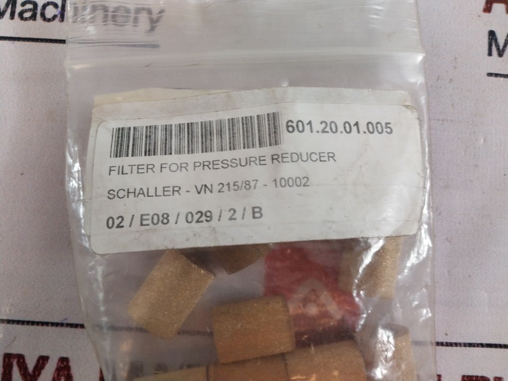 Schaller Vn 215/87-10002 Filter For Pressure Reducer