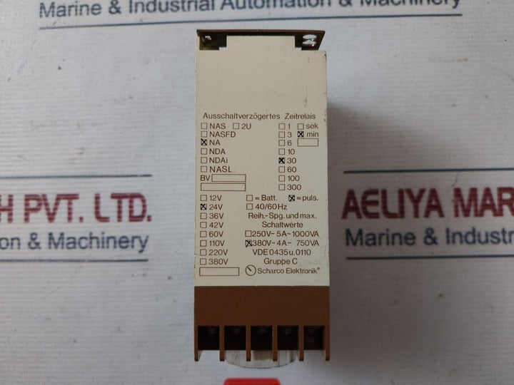 Scharco Elektronik Na Off-delayed Time Relay