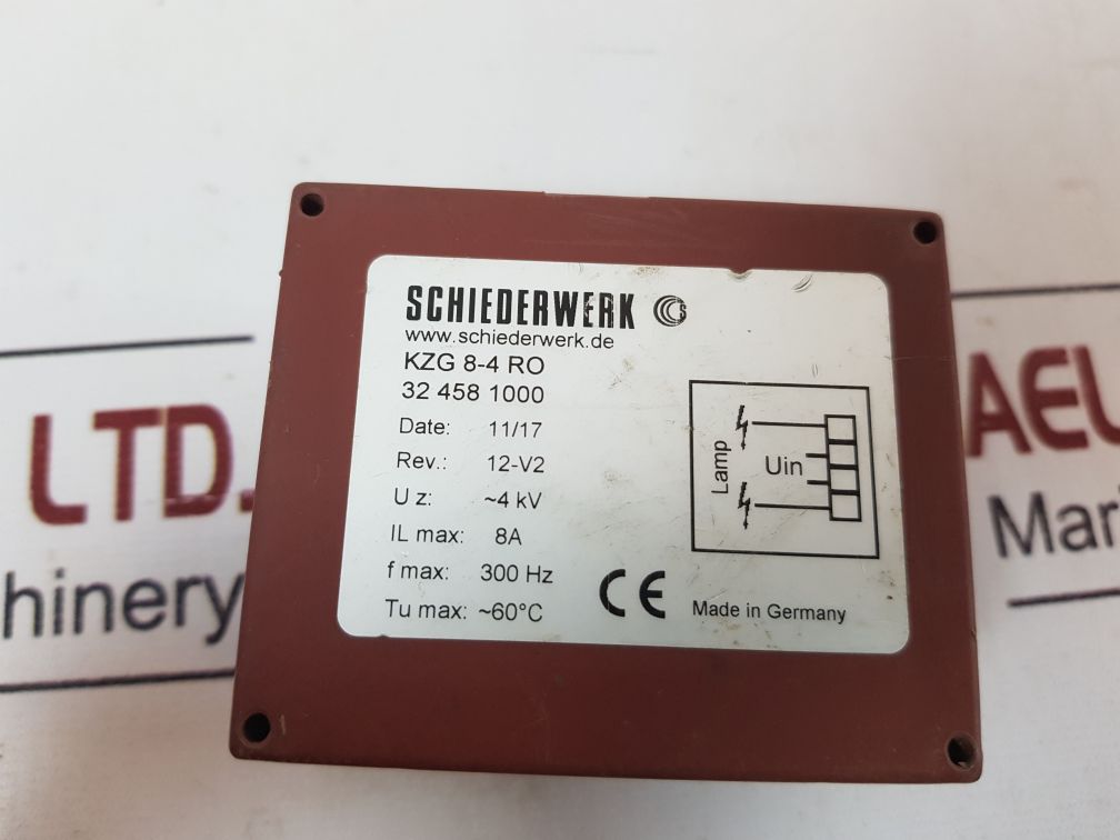 Schiederwerk Kzg 8-4 Ro Ignitor
