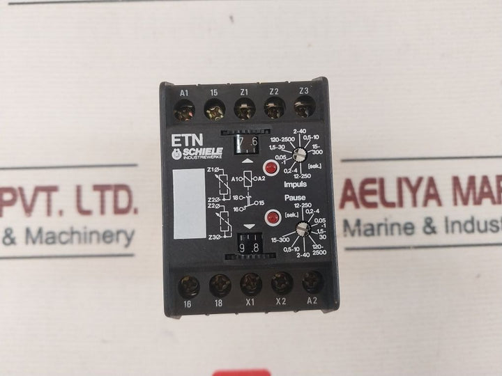 Schiele 2.409.200.00 Timer Relay 0,05-2500 S 24V Ac/Dc