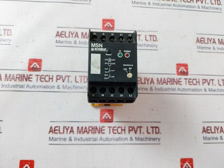 Schiele 2.413.101.30 Motor Protection Relay 5A 380Vac
