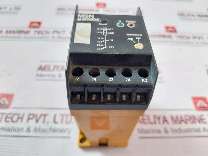 Schiele 2.413.101.30 Motor Protection Relay 5A 380Vac