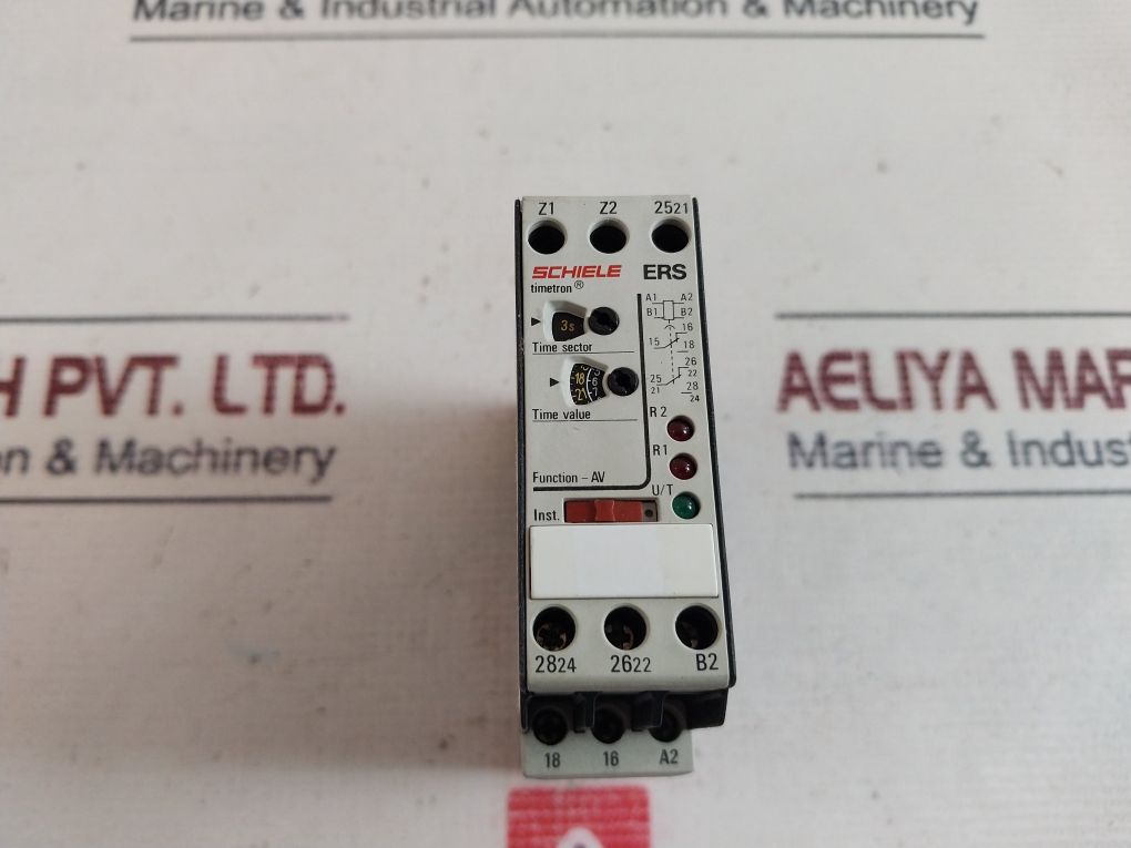 Schiele 2.430.103.02 Contact Time Relay Ac11 220V 1.5A