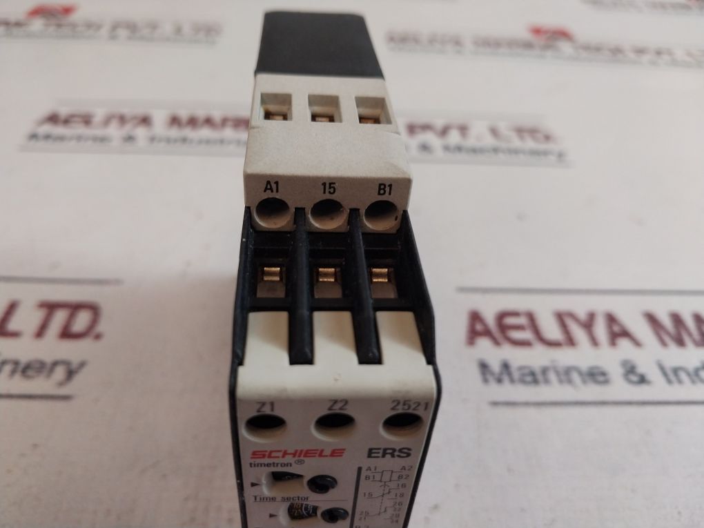 Schiele 2.430.103.02 Contact Time Relay Ac11 220V 1.5A