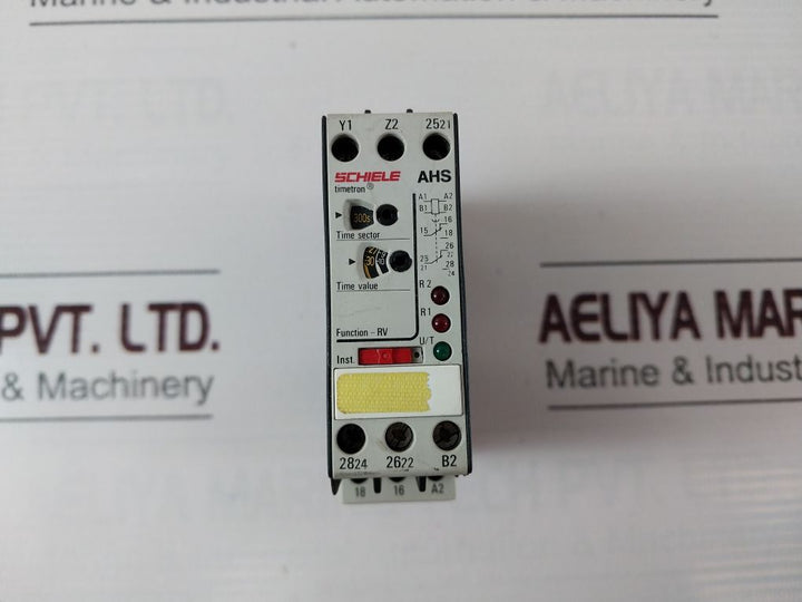 Schiele Ahs Timetron 2.430.113.02 Time Delay Relay 0.05 Sec-300H