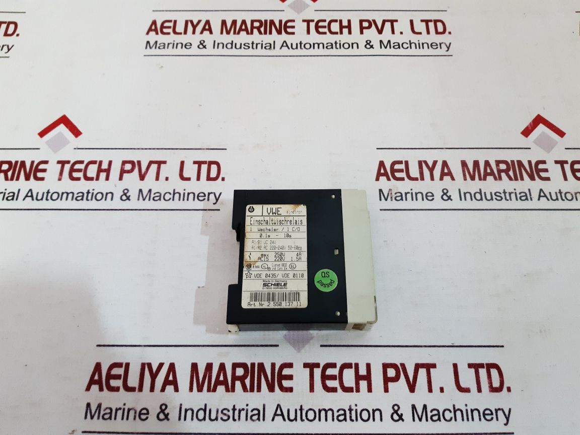 Schiele 2.550.137.11 Switch On Relay
