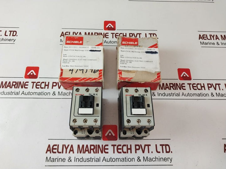 Schiele Dl 18K Contactor 110V 60Hz 96V 50Hz
