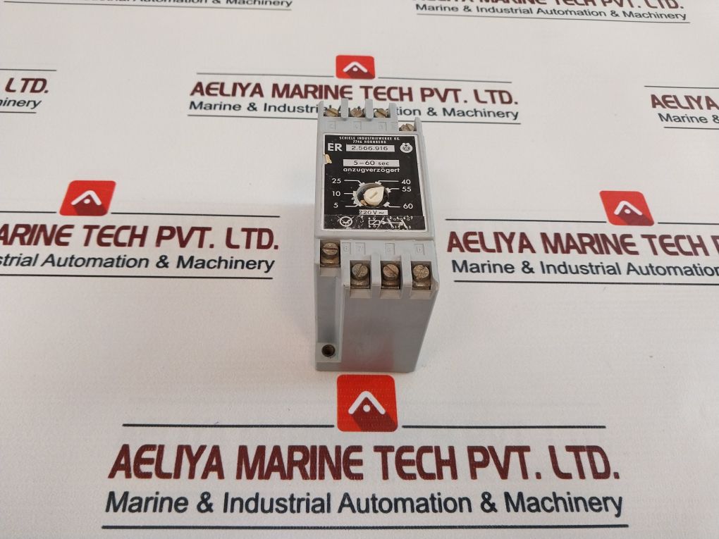 Schiele Er 2.566.916 Time Suit Delayed Relay 5-60 Sec 220V