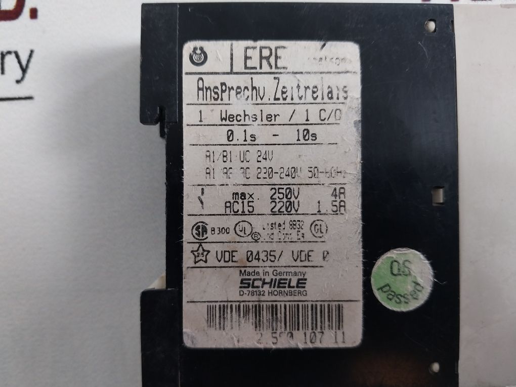 Schiele Ere Time Relay 2.550.107.11