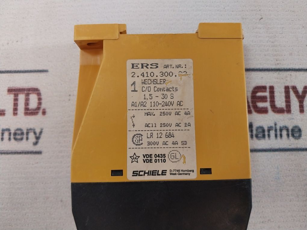 Schiele Ers 2.410.300.22 Time Relay Delay 5D