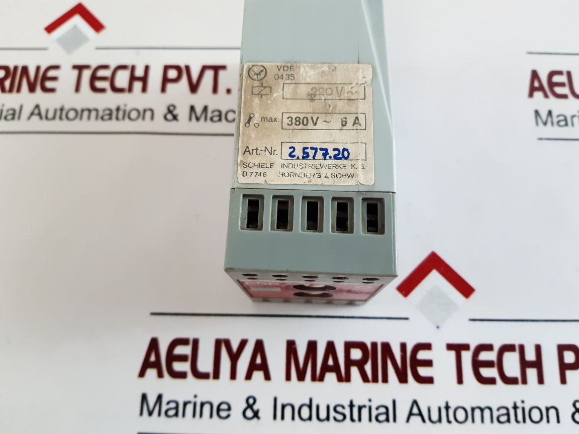 Schiele Esn Time Delay Relay 2.577.20 220V~