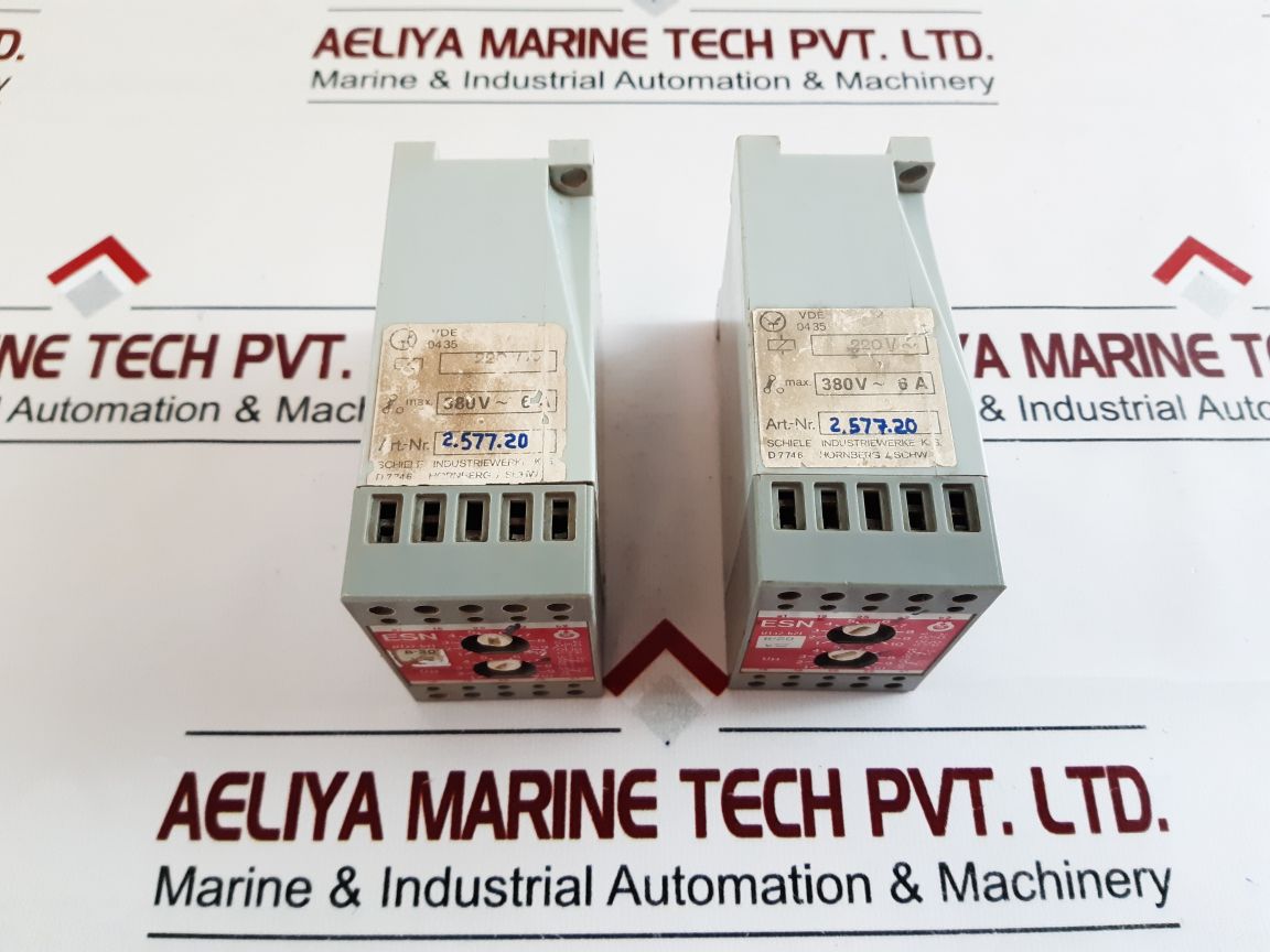 Schiele Esn Time Delay Relay 2.577.20 220V~