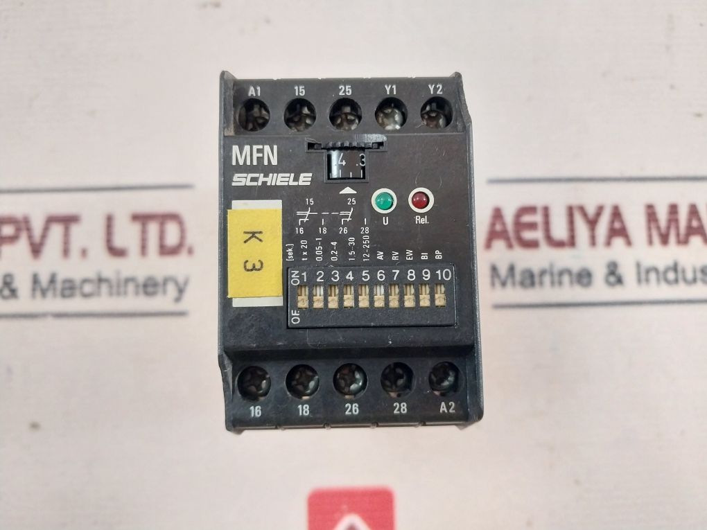 Schiele Mfn Time Delay Relay 24-240V Ac/Dc