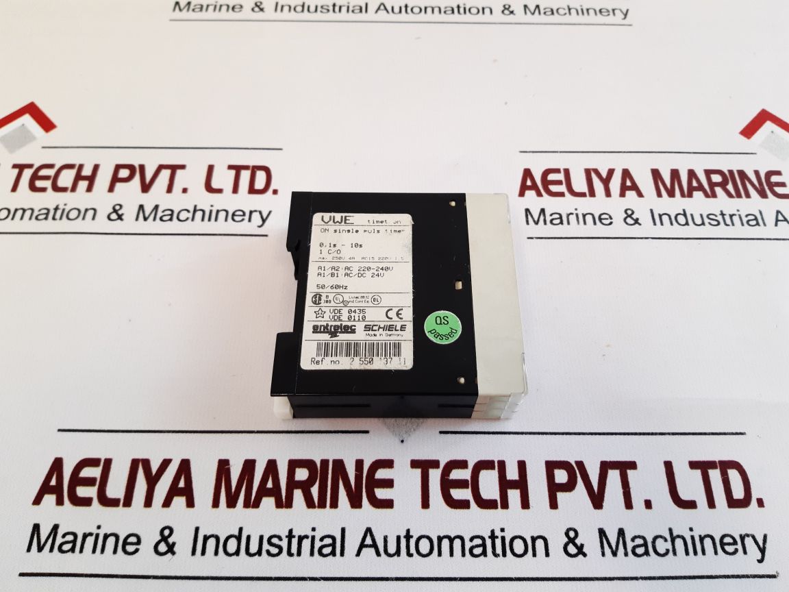 Schiele Vwe Timetron 2.550.137.11 Timer Free Shipping