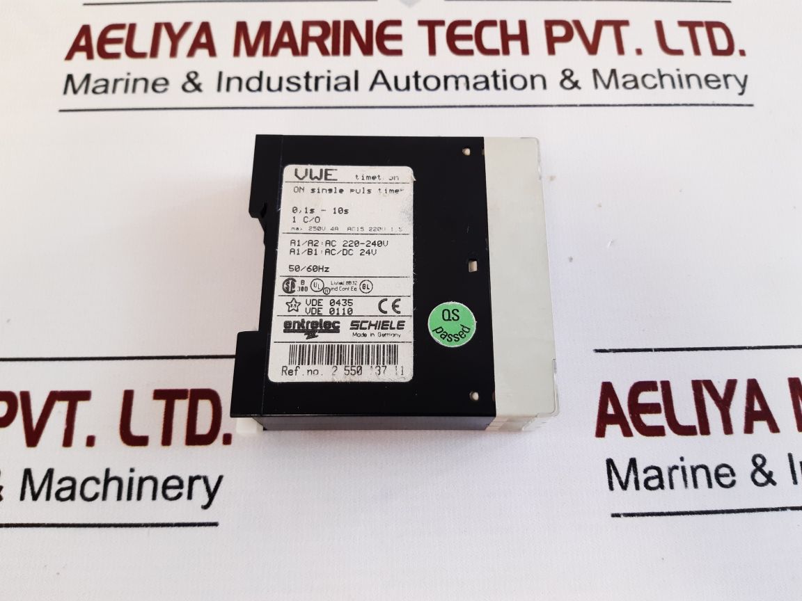 Schiele Vwe Timetron 2.550.137.11 Timer Free Shipping