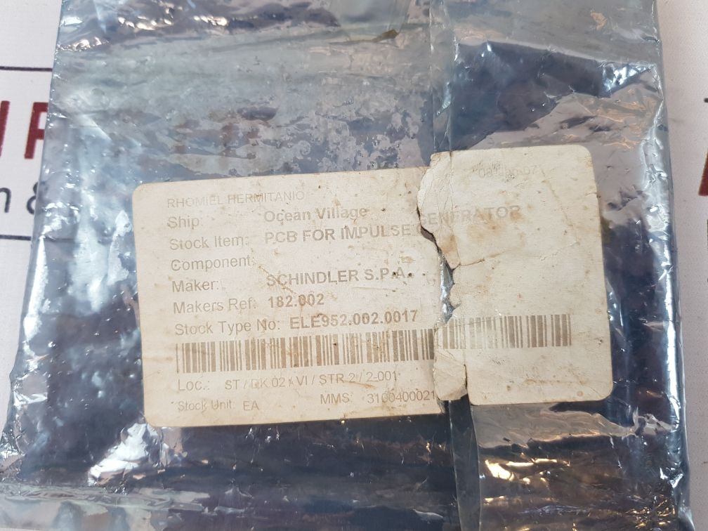 Schindler Ig 500 182002 Pcb Card