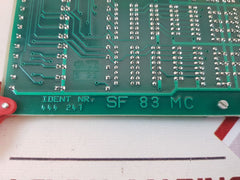 Schindler Sf83 Mc Elevator Control Board 444 247