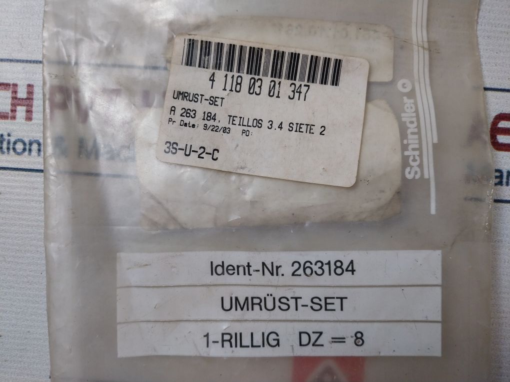 Schindler Dz-8 Set