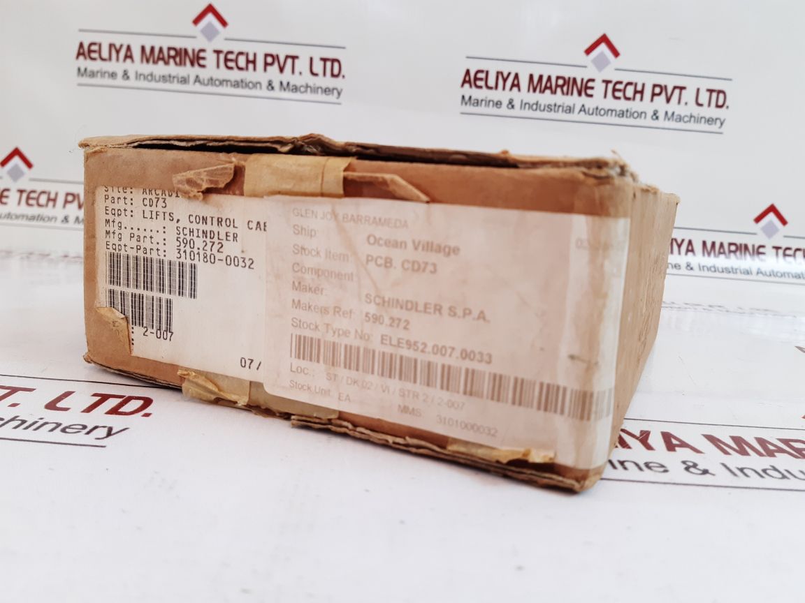 Schindler Ele952.007.0033 Pcb.Cd73