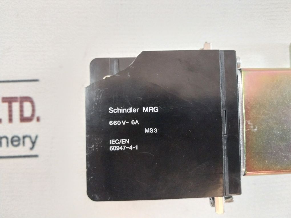 Schindler MRG 62E Relay Contactor 660V~ 6A