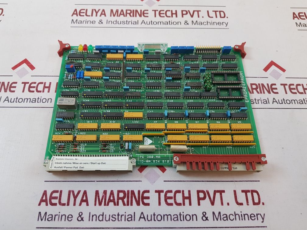 Schindler Pe 380.Ma Control Board 834811