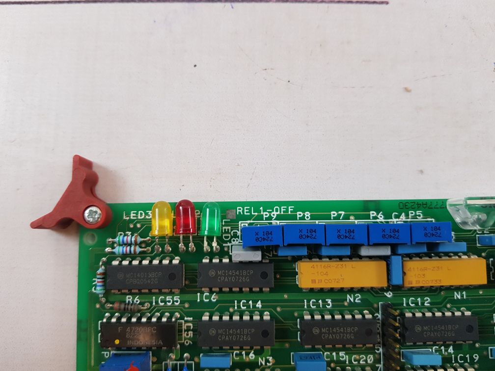 Schindler Pe 380.Ma Control Board 834811