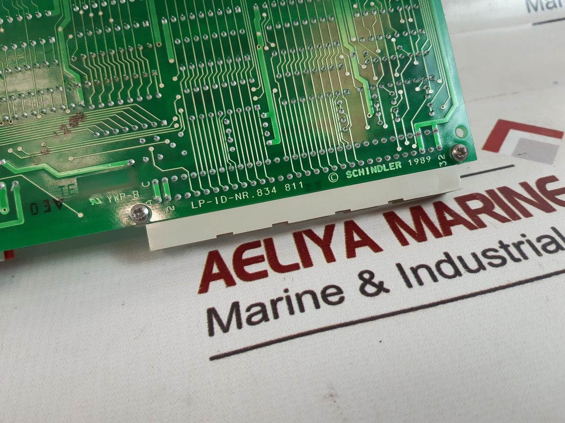 Schindler Pe 380.Ma Control Board 834810