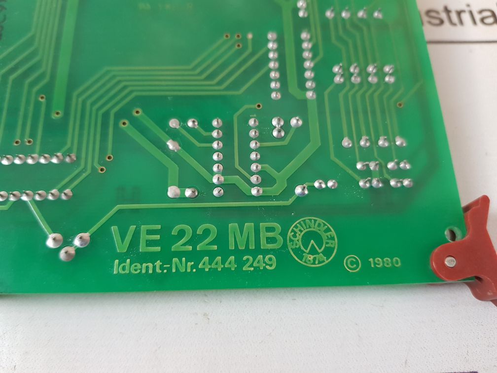 Schindler Ve22Mb Board 444249