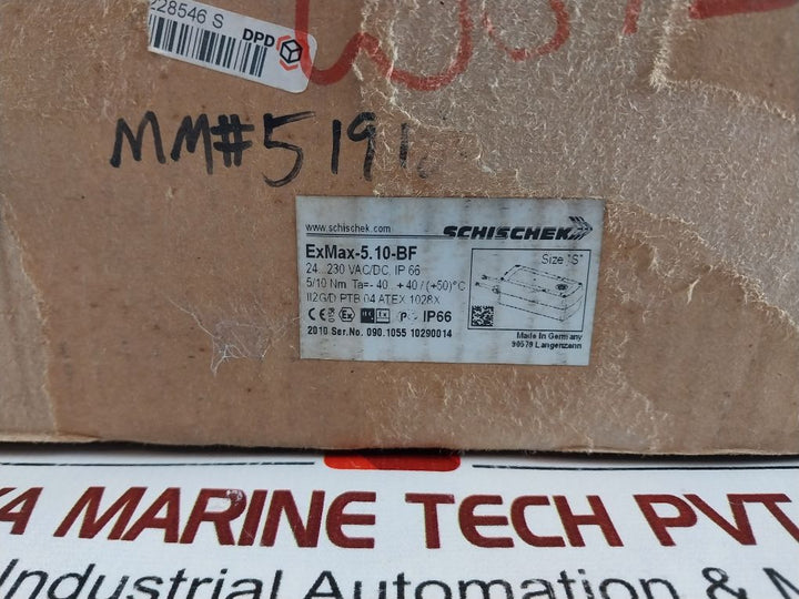 Schischek Exmax-5.10-bf Fire Drive Motor Valve, Actuator