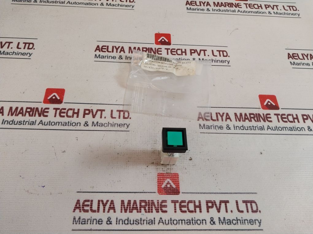 Schlegel Atl2 Contact Block With Light Green Push Button