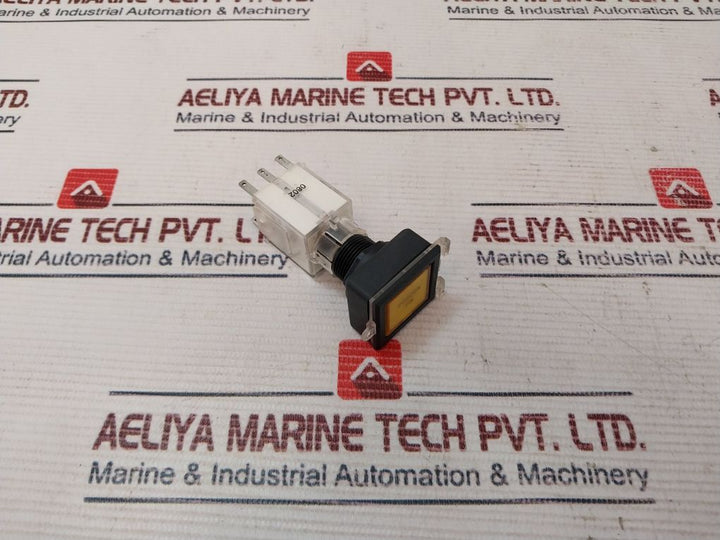 Schlegel Atl Contact Block With Light Yellow Push Button 250V