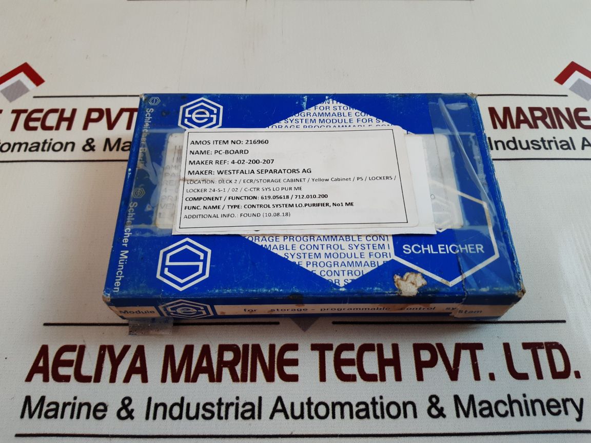 Schleicher 4.02.200.207 Plc Circuit Board