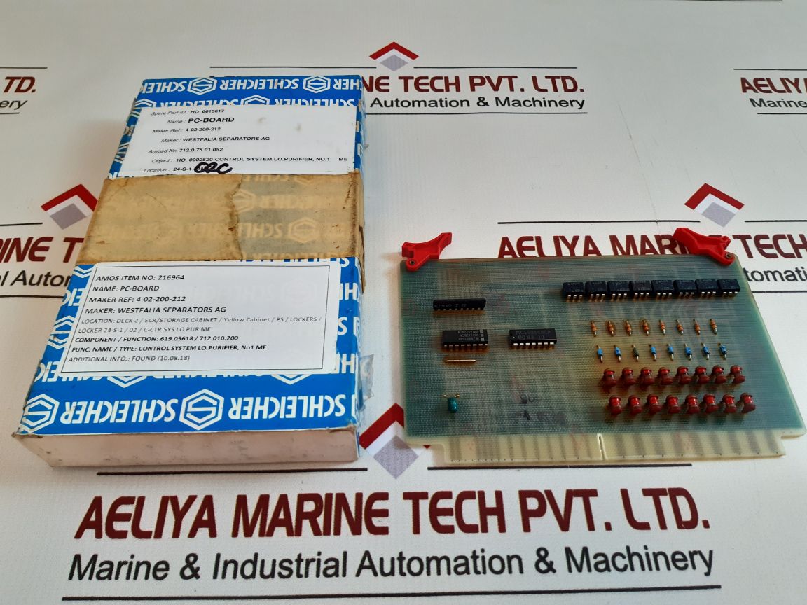 Schleicher 4.02.200.212A Pcb