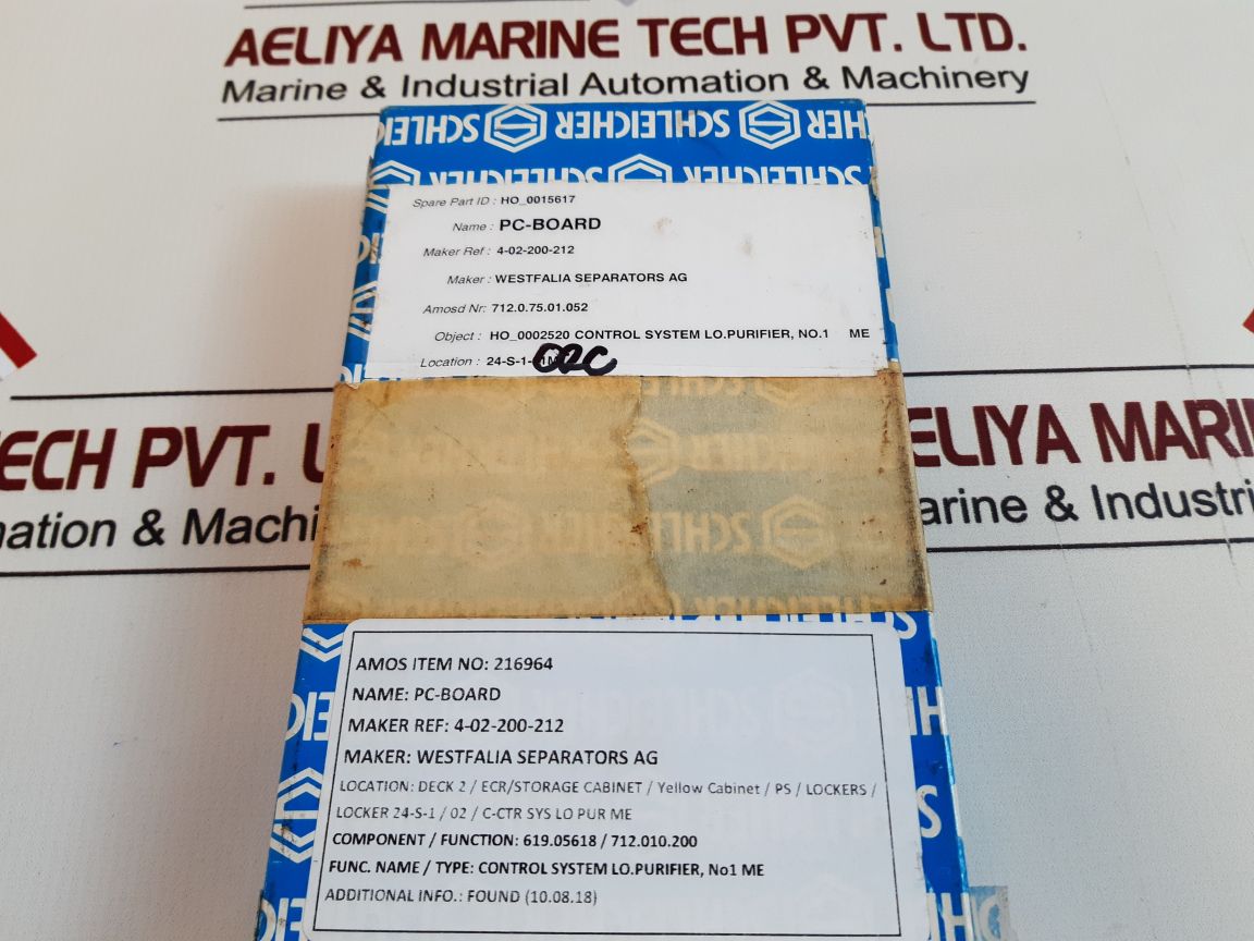 Schleicher 4.02.200.212/A Pcb