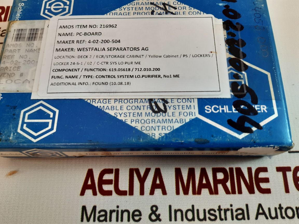 Schleicher 4.02.200.504 103 Pcb Card